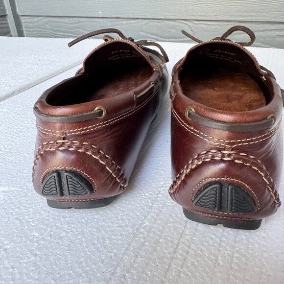 Johnston & Murphy Hardiman Men's Size 9.5 M Moccasins Brown Driving Shoes - Picture 4 of 9